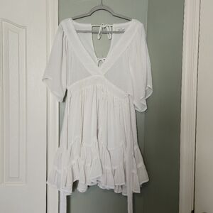 Storia white mini dress